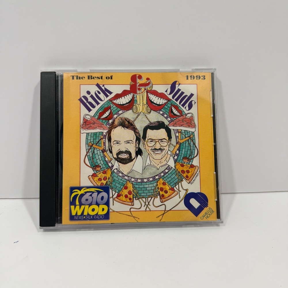 Rick & Suds The Best of 1993 CD Unisex OS Yellow Good 610 WIOD Radio Comedy